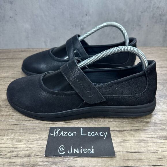 Clarks Cloudsteppers~Women's~Breeze MJ Black Synthetic Mary Jane~Size 9M - Picture 1 of 8